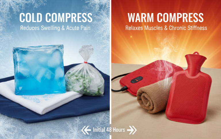 Ice Packs vs. Warm Compresses for Pain: Which One Should You Use?