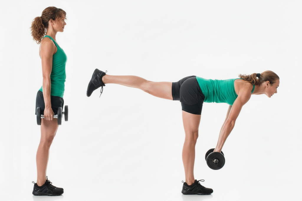 Deadlift with Just One Leg