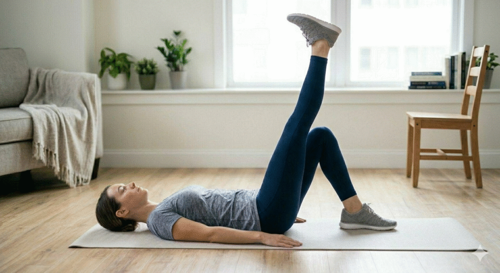 Raise Your Legs Straight