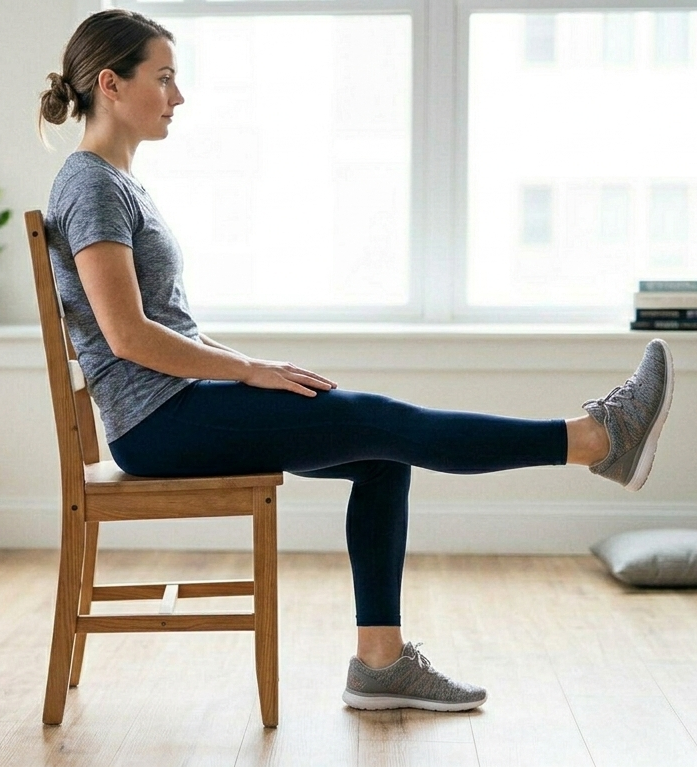 Seated Leg Extensions