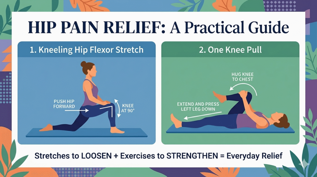 Top 2 Stretches for Hip Pain A Practical Guide for Everyday Relief